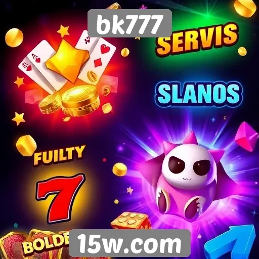 Variedade de jogos disponíveis no bk777